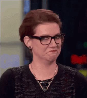 Woman Strong Shaking Head No GIF