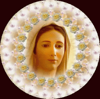 Woman Surrounded By Pearls And Flowers Golden GIF