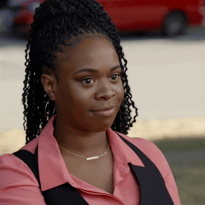 Woman Swerve Head Admiring Something GIF