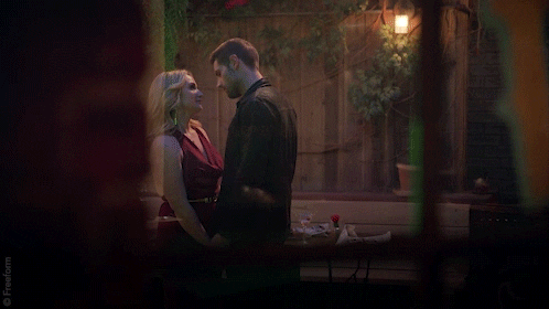 Woman Swerve When Guy About To Kiss GIF