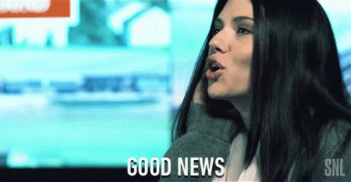 Woman Talking Good News Snl GIF