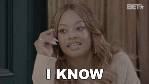 Woman Talking on Cell Phone Saying I Know