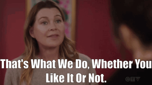 Woman Talking Saying That's What We Do