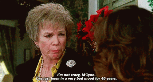 Woman Talking to Another Woman Saying I'm Not Crazy