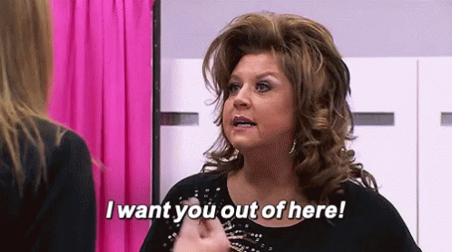 Woman Telling Another: I Want You Out of Here