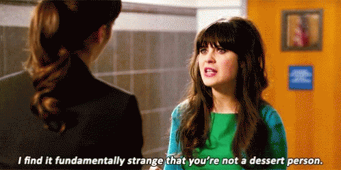Woman Tells Another You Are Not a Dessert Person