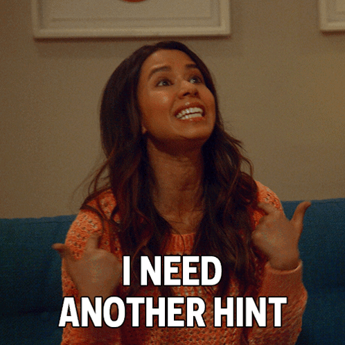 Woman Thumbs Up Saying I Need Another Hint GIF