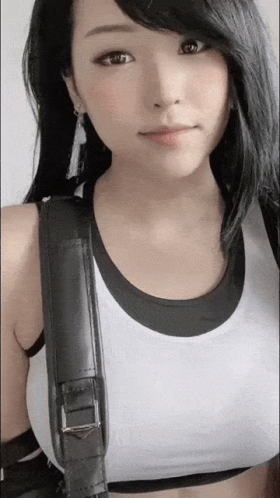 Woman Tifa Cosplay GIF