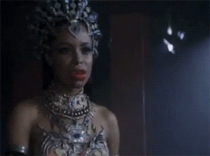 Woman Turns Man To Explosion Green Screen GIF