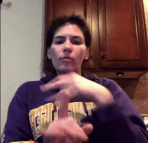 Woman Unsure American Signs GIF