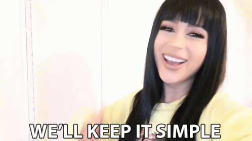 Woman Vlogger Bangs Keep It Simple GIF