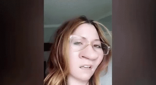 Woman Wearing Glasses and Big Nose