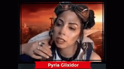 Woman Wearing Goggles and Pyria Glixidor Ring
