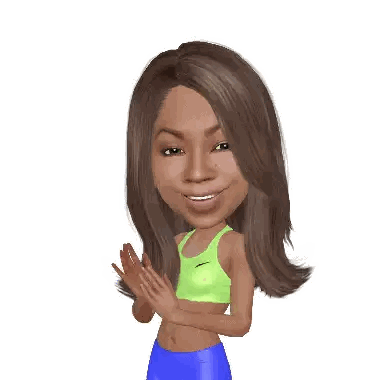 Woman Wearing Green Nike Sports Bra