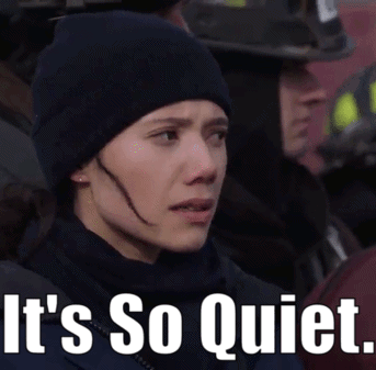 Woman Wearing Hat and Scarf So Quiet