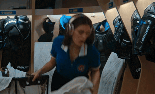 Woman Wearing Headphones
