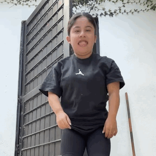 Woman Wearing Jordan T-Shirt