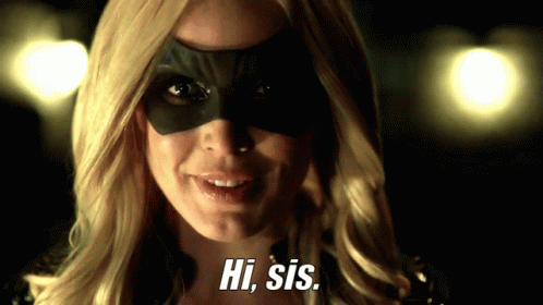 Woman Wearing Mask Saying Hi Sis GIF