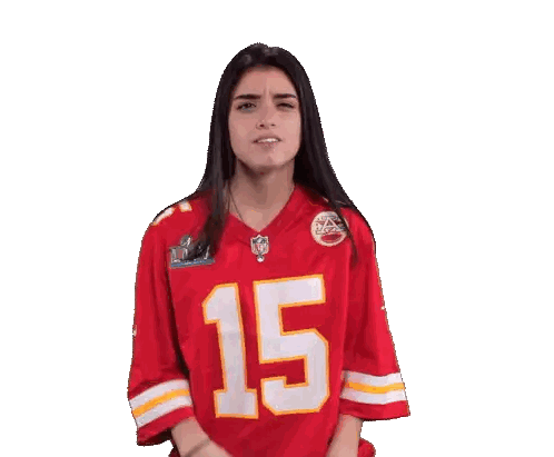 Woman Wearing Red Jersey Number 15