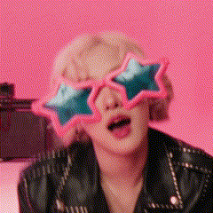 Woman Wearing Star Shaped Sunglasses