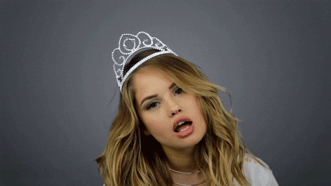 Woman Wearing Tiara Says Im a Princess
