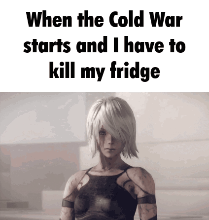 Woman When The Cold War Starts And I Have To Kill My Fridge