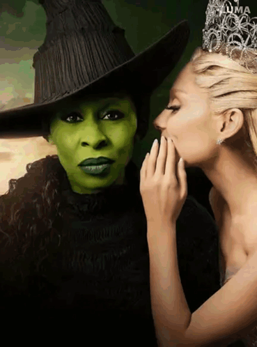 Woman Whispering Into Ear Crown Uma