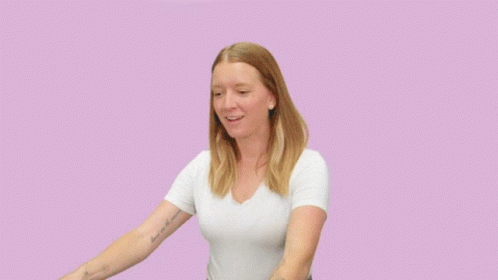 Woman With Angel Wings Saying Angel GIF