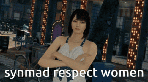 Woman With Arms Crossed Synmad Respect Women