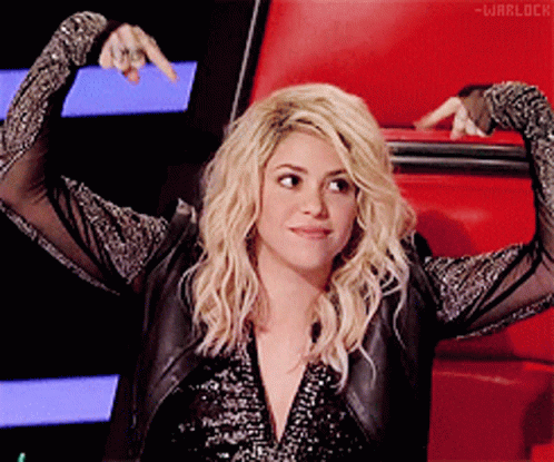 Woman With Arms Outstretched Saying Warlock GIF