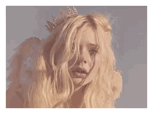 Woman with Blonde Hair and Tiara