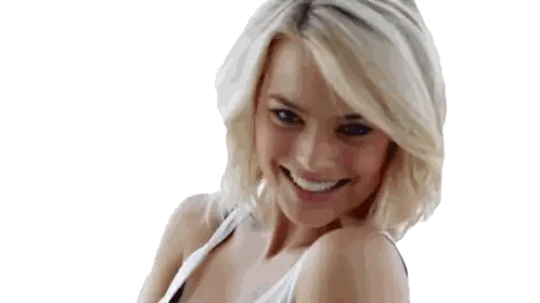 Woman with Blonde Hair Smiling
