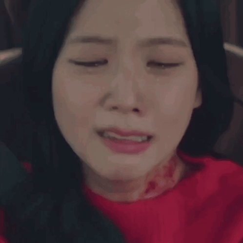 Woman With Blood on Face