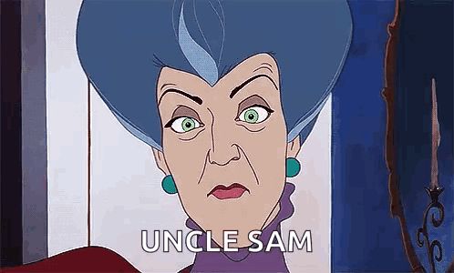 Woman with Blue Hair and Green Eyes Talking