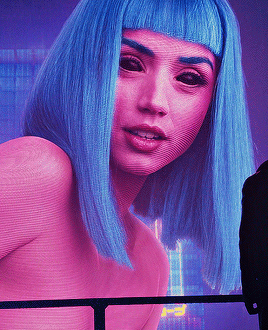 Woman With Blue Hair GIF
