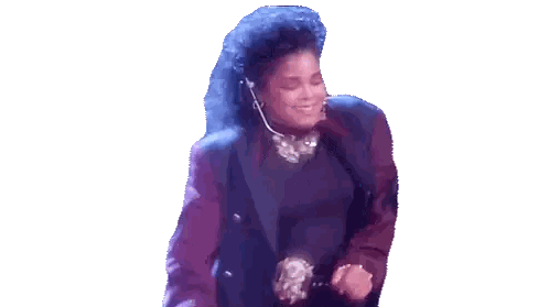 Woman with Blue Hair Dancing