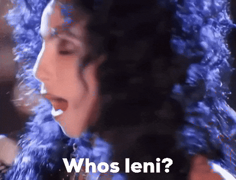 Woman With Blue Hair Whos Leni