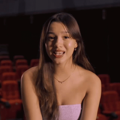 Woman With Braces Smiling