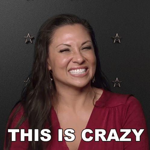 Woman With Braces Smiling This Is Crazy GIF