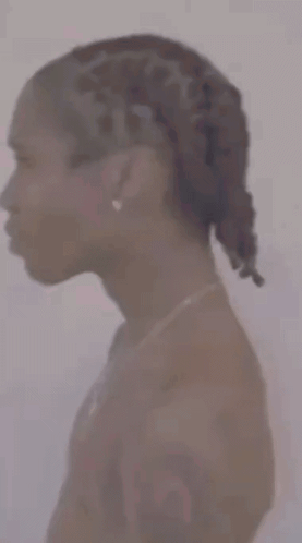 Woman With Braids And Necklace GIF