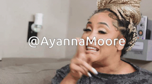 Woman With Braids Ayanna Moore GIF