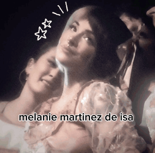 Woman With Caption Melanie Martinez De Isa
