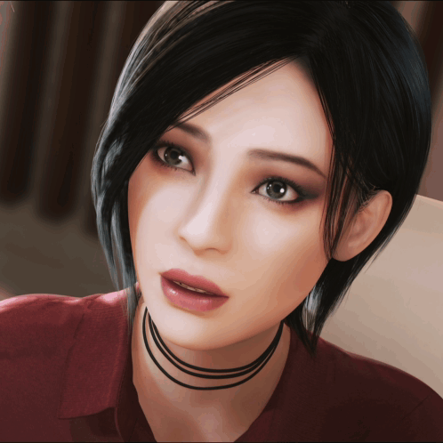 Woman With Choker