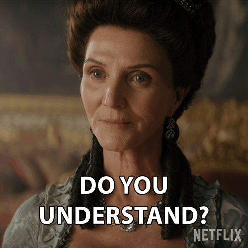 Woman With Crown Asks Do You Understand