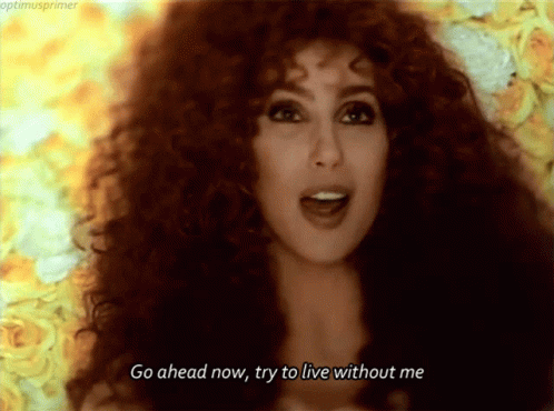 Woman With Curly Hair Saying Go Ahead Now