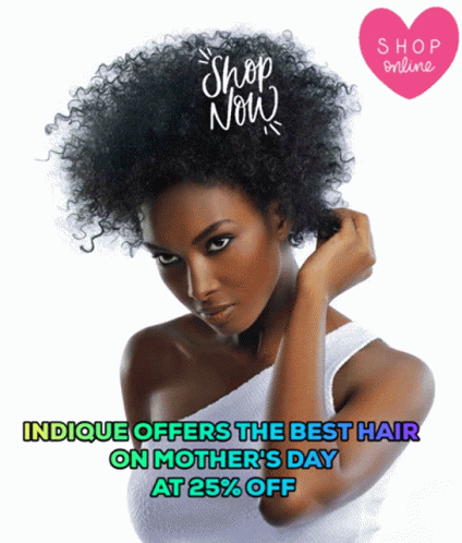 Woman With Curly Hair Shop Now GIF