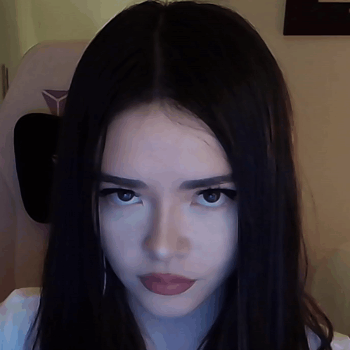 Woman With Dark Hair GIF