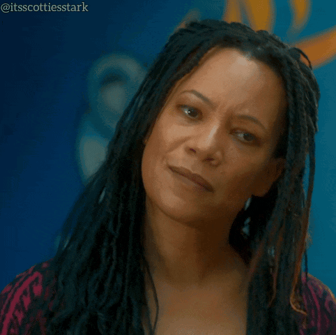 Woman With Dreadlocks Saying It's Like You've Looked Deep Into My Secret Soul