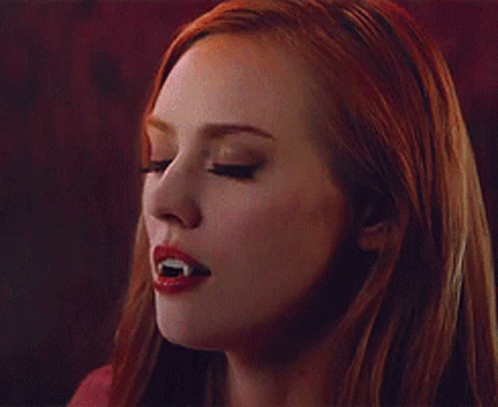 Woman With Eyes Closed and Mouth Open