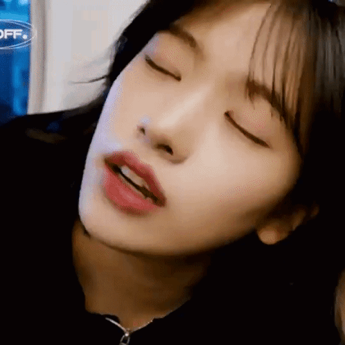 Woman With Eyes Closed